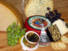 Imported and American Cheeses