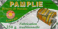 Pamplie Beurre de baratte with fleur de sel de l'ile de Re